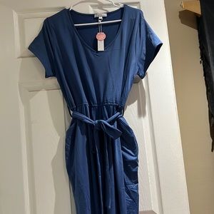Super cute blue jumpsuit new with tags